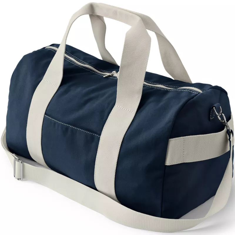 Canvas Weekender Duffle Bag, Front