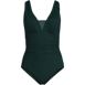 Women's SlenderSuit Mesh Grecian Tummy Control Chlorine Resistant One Piece Swimsuit, Front