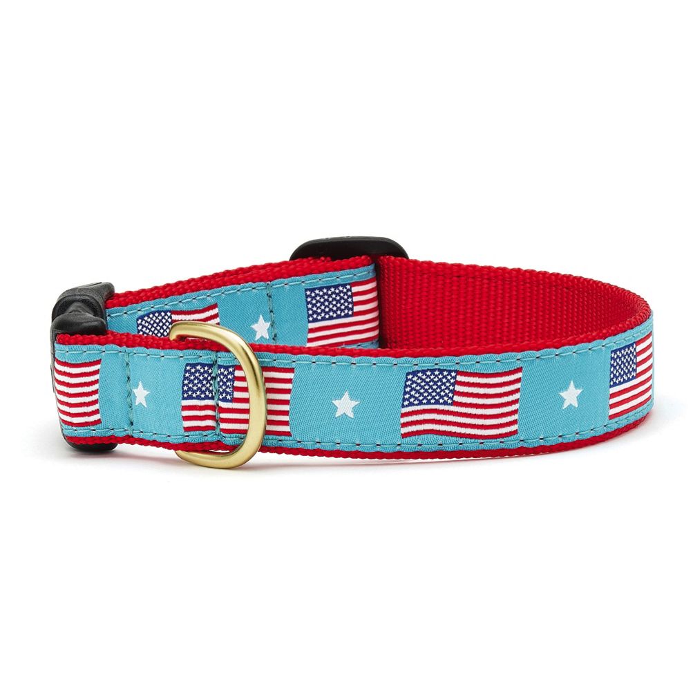 Patriotic dog clearance collars