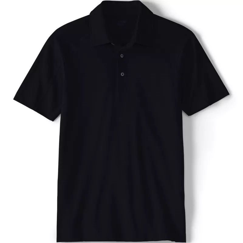 Unisex Big Short Sleeve Recycle Polo, Front