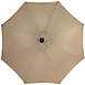 Northlight 9' Solar Lighted Outdoor Market Patio Umbrella with Hand Crank and Tilt, alternative image