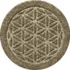 Matterly Waterblock 12" Round Flower of Life Plant Trivet - Set of 4, alternative image