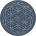 Matterly Waterhog 17" Round Flower of Life Plant Trivet - Set of 2, alternative image