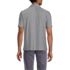 Men's Short Sleeve Performance Pieced Yoke Social Active Polo, Back