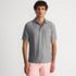 Men's Short Sleeve Performance Pieced Yoke Social Active Polo, Front