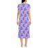 Women's Cooling Cap Sleeve Midi Nightgown, Back