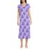 Women's Cooling Cap Sleeve Midi Nightgown, Front