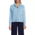 Women's Cotton Modal Collared Rib Cardigan Sweater, Front