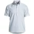 Men's Cotton Oxford Short Sleeve Button Collar Popover, Front