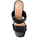 Journee Collection Women's Woven Strap Melissa Heeled Slide Sandals, alternative image