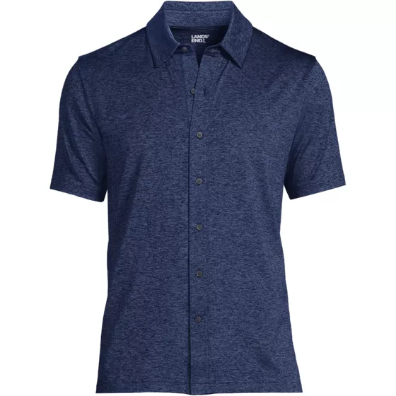 Men's Regular Rapid Dry Performance Short Sleeve Button Down Shirt - primary