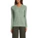 Women's Fine Gauge Cable Cardigan Sweater, Front