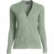 Women's Fine Gauge Cable Cardigan Sweater, Front