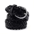 Women's Leather Braided Belt, Front