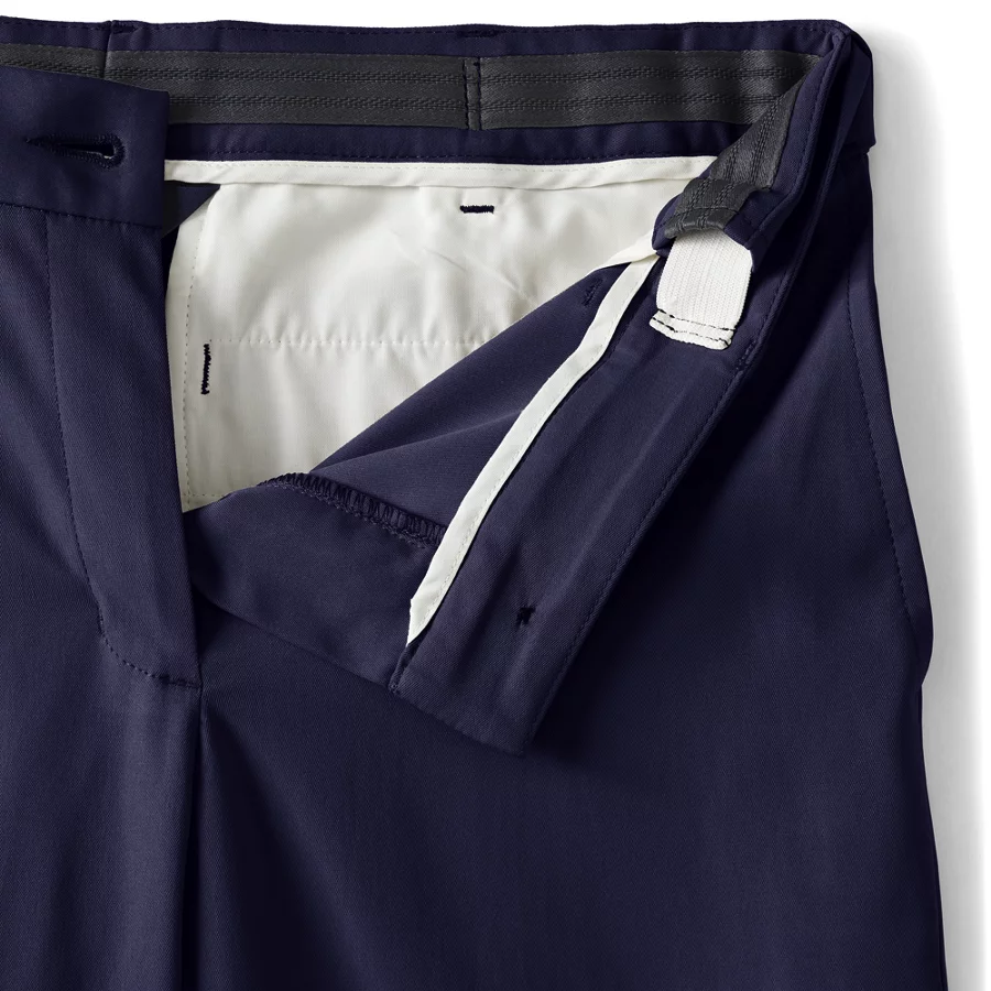 School Uniform Women's Recycle Active Chino Comfort Waist Straight Leg Pants view 3