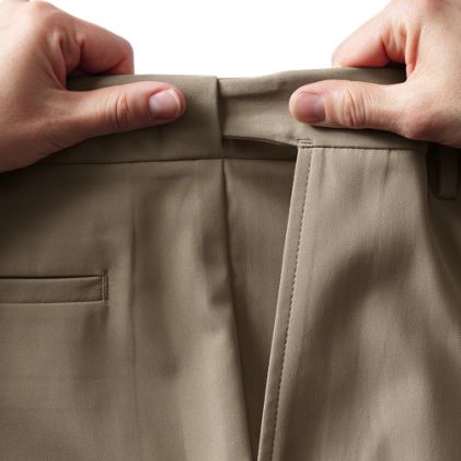 Women's Plus Recycle Active Chino Comfort Waist Straight Leg Pants - image 4