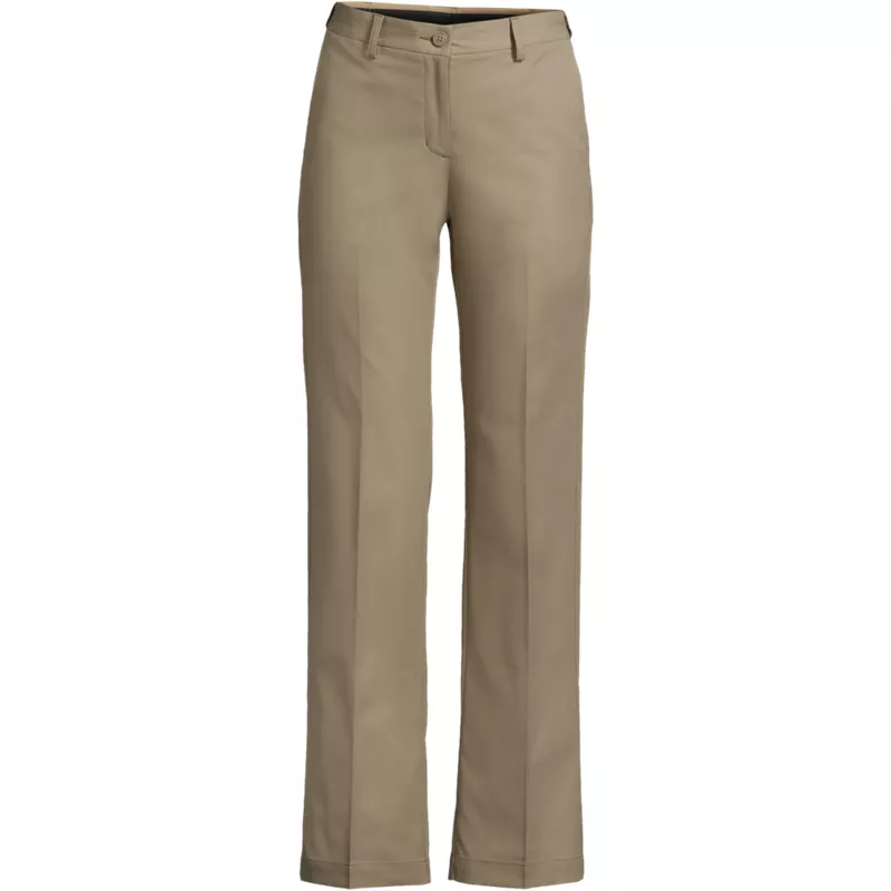 Women's Recycle Active Chino Comfort Waist Straight Leg Pants, Front