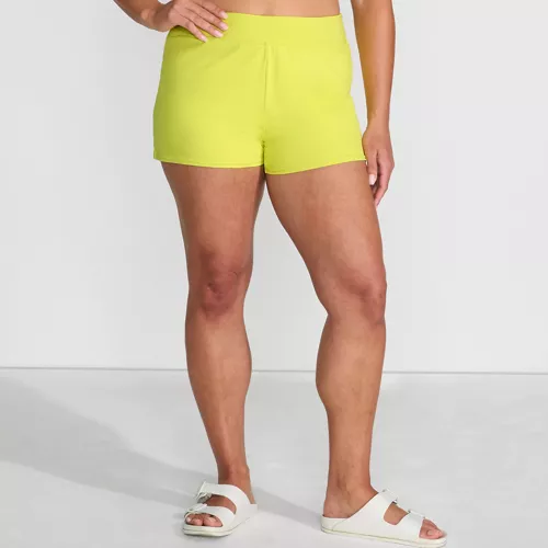 Women's 3" Smoothing Swim Shorts, Front
