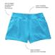 Women's Plus Size 3" Smoothing Swim Shorts, alternative image