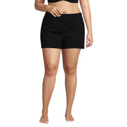 Women's Plus Size 3" Smoothing Swim Shorts - image 4
