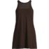 Women's Chlorine Resistant Smoothing Control Mesh High Neck Swim Dress One Piece Swimsuit, Front