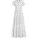 Women's Tiered Eyelet Maxi Dress, Front