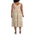 Women's Plus Size Crepe Polished Dress, Back