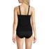 Women's Chlorine Resistant Smoothing Control Mesh High Neck Tankini Swimsuit Top , Back