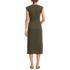 Women's Sleeveless Rib Dress, Back