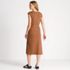 Women's Sleeveless Rib Dress, Back