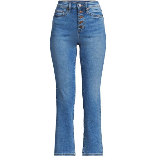 FitsYou 3-Sizes-In-One Extra High-Waisted Flare Jeans for Women