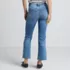 Women's Recover High Rise Button Front Kick Flare Crop Jeans, Back