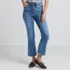 Women's Recover High Rise Button Front Kick Flare Crop Jeans, Front