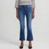 Women's Recover High Rise Button Front Kick Flare Crop Jeans, Front