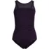 Women's Chlorine Resistant Smoothing Control Mesh High Neck One Piece Swimsuit, Front