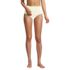 Women's Texture High Waisted Bikini Swim Bottoms, Front