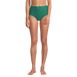 Women's Texture High Waisted Bikini Swim Bottoms, Front