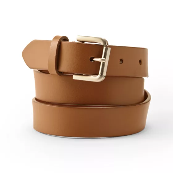 Women's Classic Leather Belt - primary