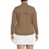 Women's Plus Size High Impact Full Zip Jacket, Back