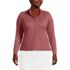 Women's Plus Size High Impact Full Zip Jacket, Front