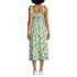 Women's Textured Tie Shoulder Midi Dress, Back