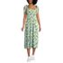 Women's Textured Tie Shoulder Midi Dress, Front