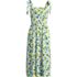 Women's Textured Tie Shoulder Midi Dress, Front