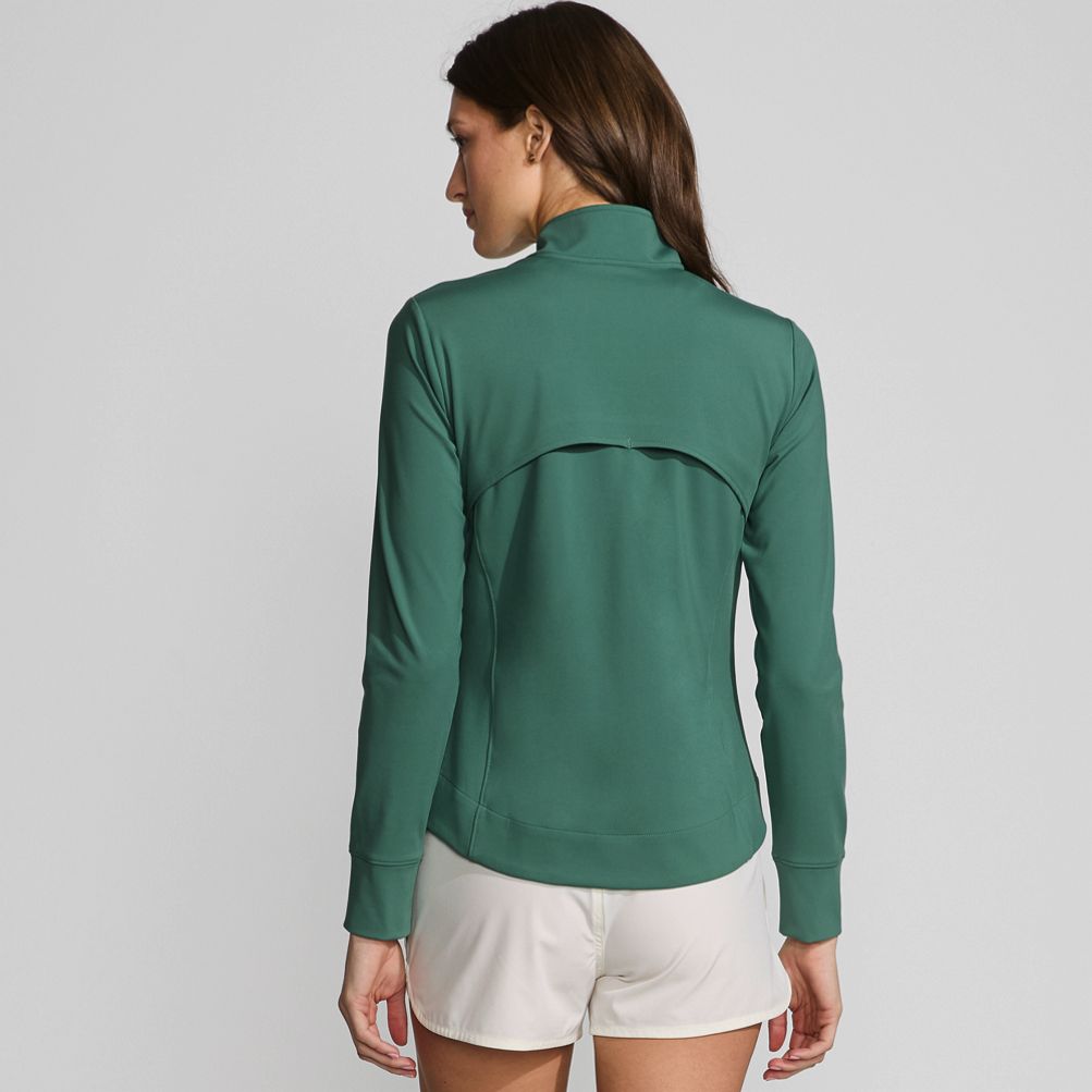 Lands' End ジップアップジャケット Women's Active Performance Full Zip Jacket | Lands' End