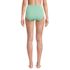 Women's Tummy Control Gingham Tugless High Waisted Bikini Bottoms, Back