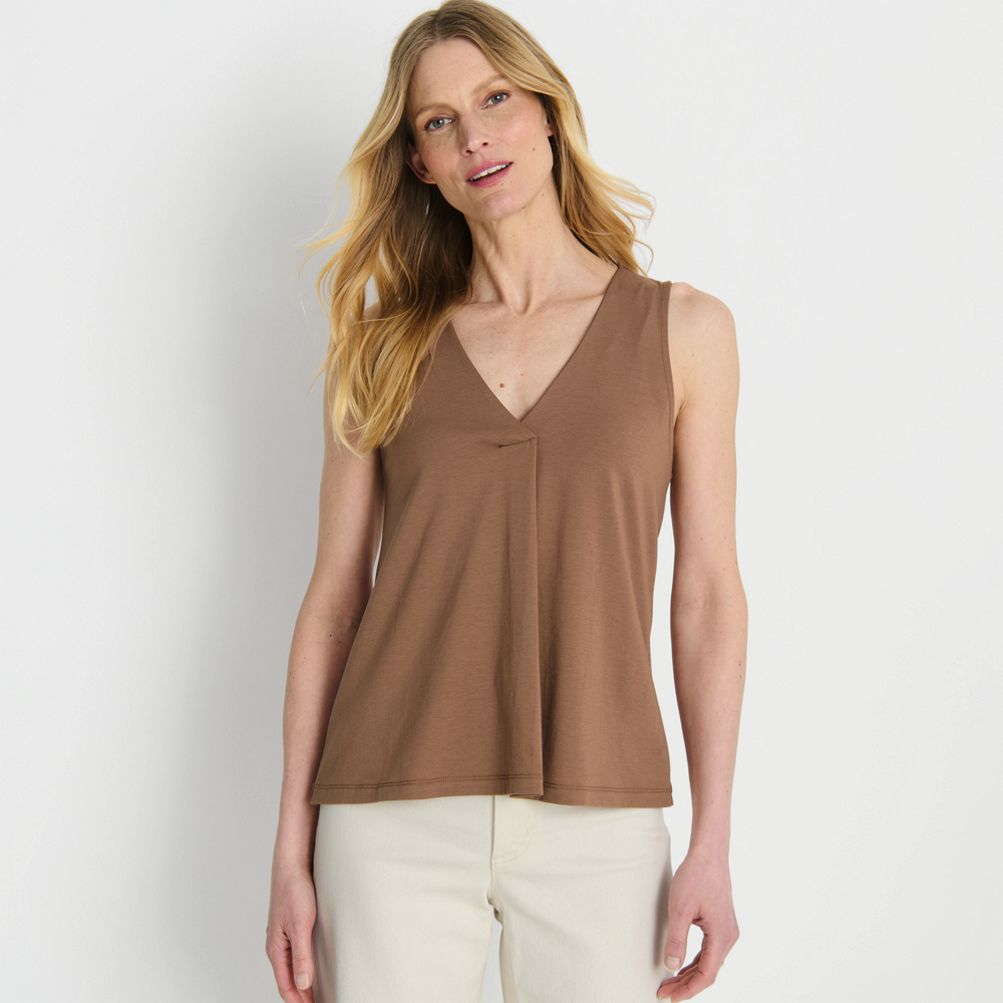 Women's Lightweight Jersey Tank Top | Lands' End