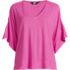 Women's Linen Blend Beach Top, Front