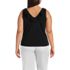Women's Plus Size Lightweight Jersey Tank Top, Back