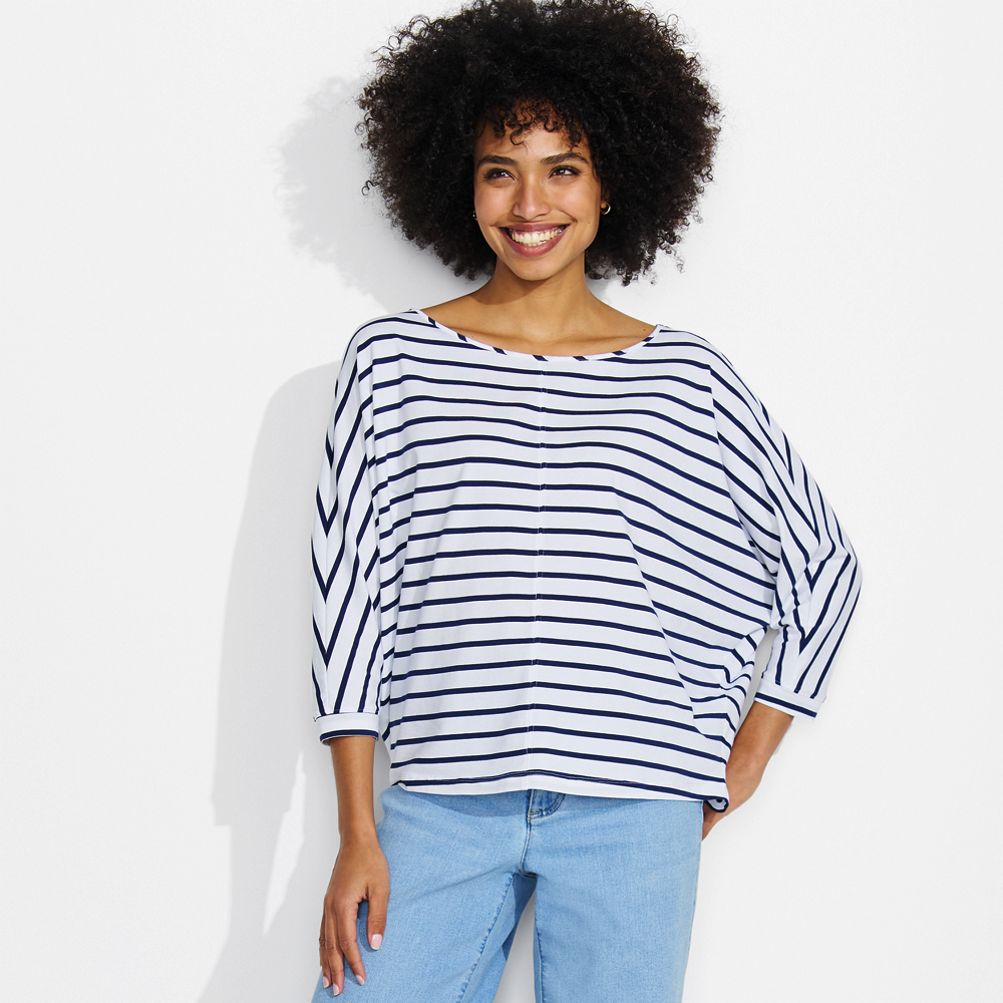 MELT THE LADY basic jersey tops bk×gry MELT THE LADY basic jersey tops bk×gry