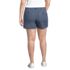 Women's Plus Size Classic 5" Chambray Shorts, Back